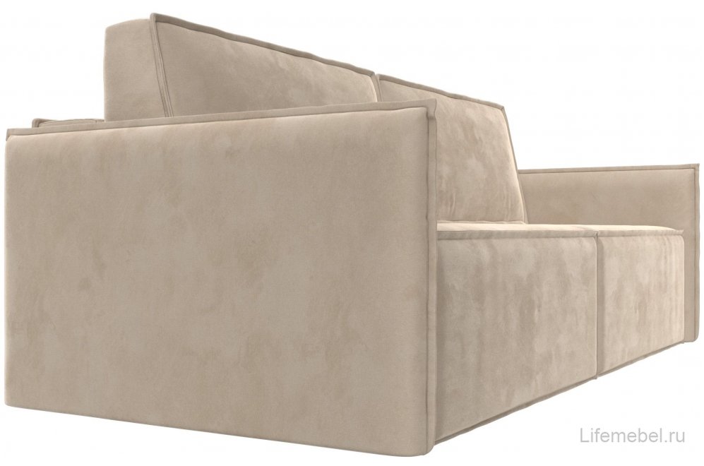Диван Либерти бежевый велюр