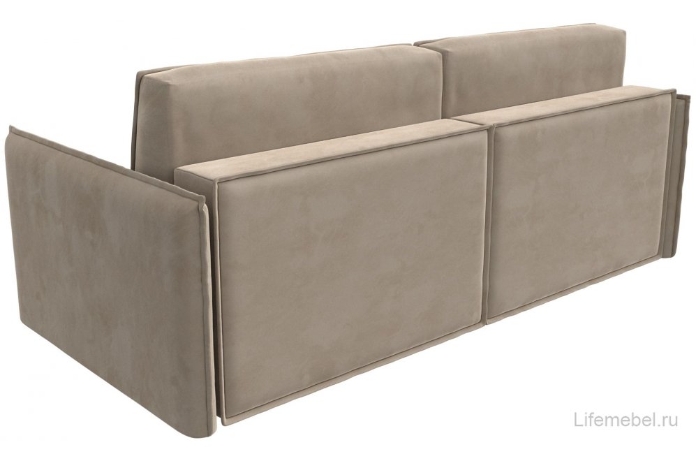 Диван Либерти бежевый велюр