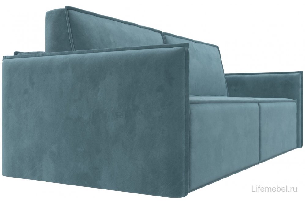 Диван Либерти бирюзовый велюр