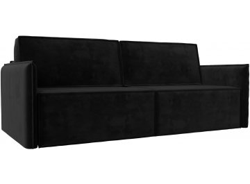 Диван-кровать Либерти черный велюр