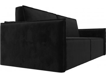 Диван-кровать Либерти черный велюр