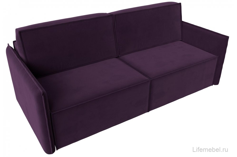 Диван Либерти фиолетовый велюр