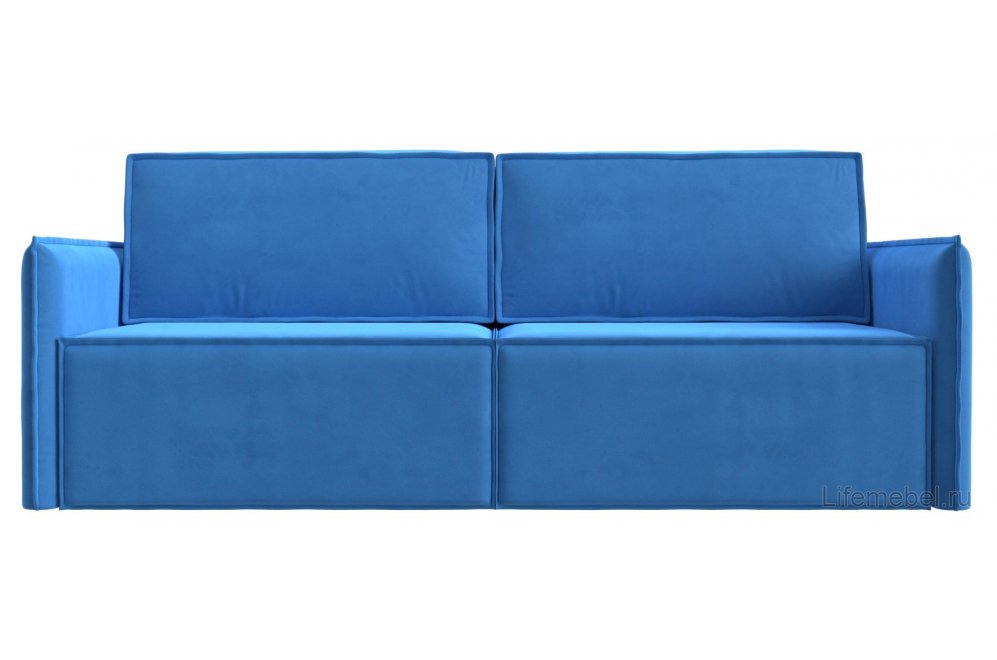 Диван Либерти голубой велюр