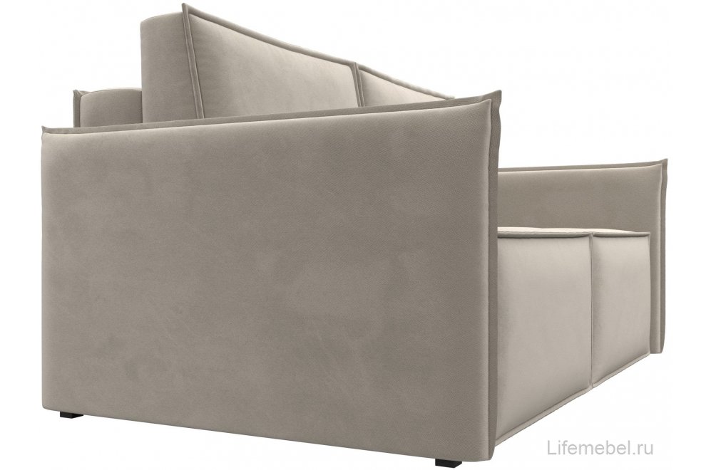 Диван Урбан-Люкс микровельвет бежевый