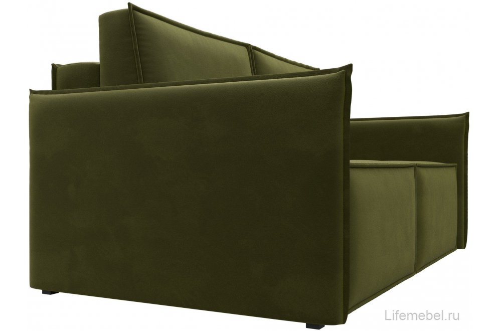 Диван Урбан-Люкс микровельвет зеленый