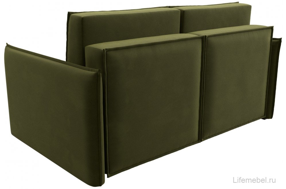 Диван Урбан-Люкс микровельвет зеленый