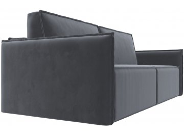 Диван-кровать Либерти серый велюр