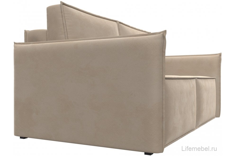 Диван Либерти велюр бежевый