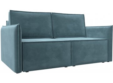 Диван Либерти бирюзовый велюр