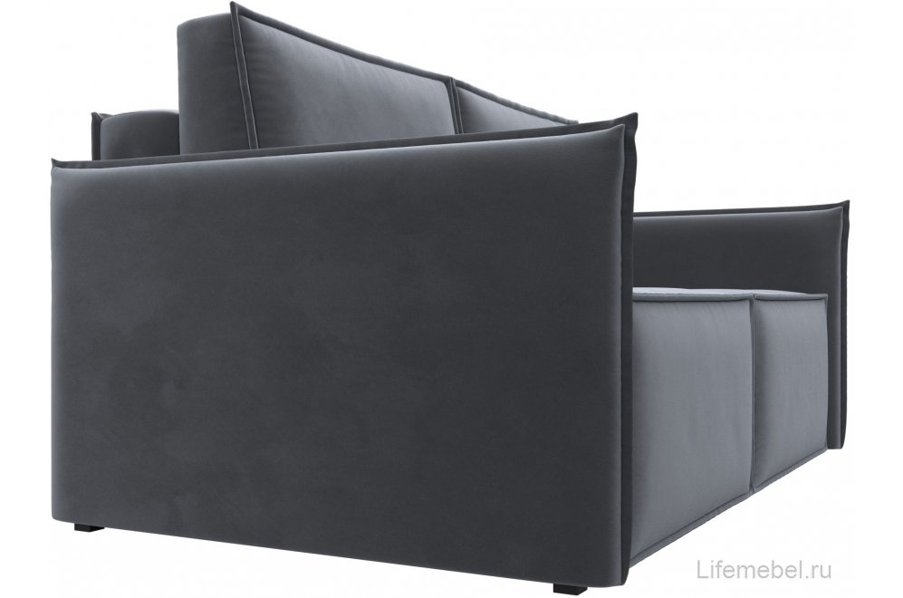 Диван Либерти велюр серый