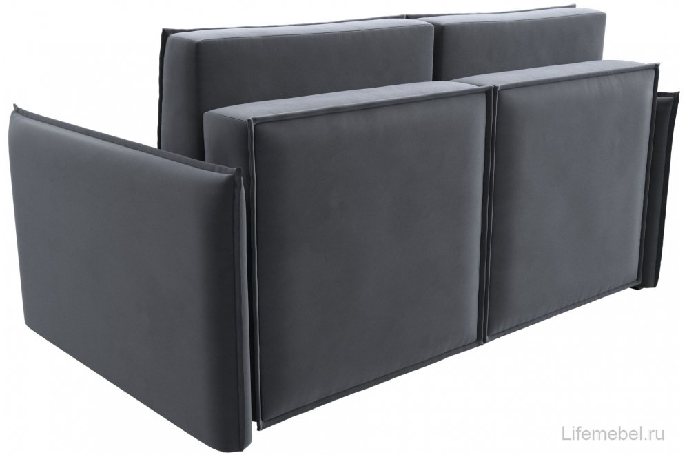 Диван Либерти велюр серый