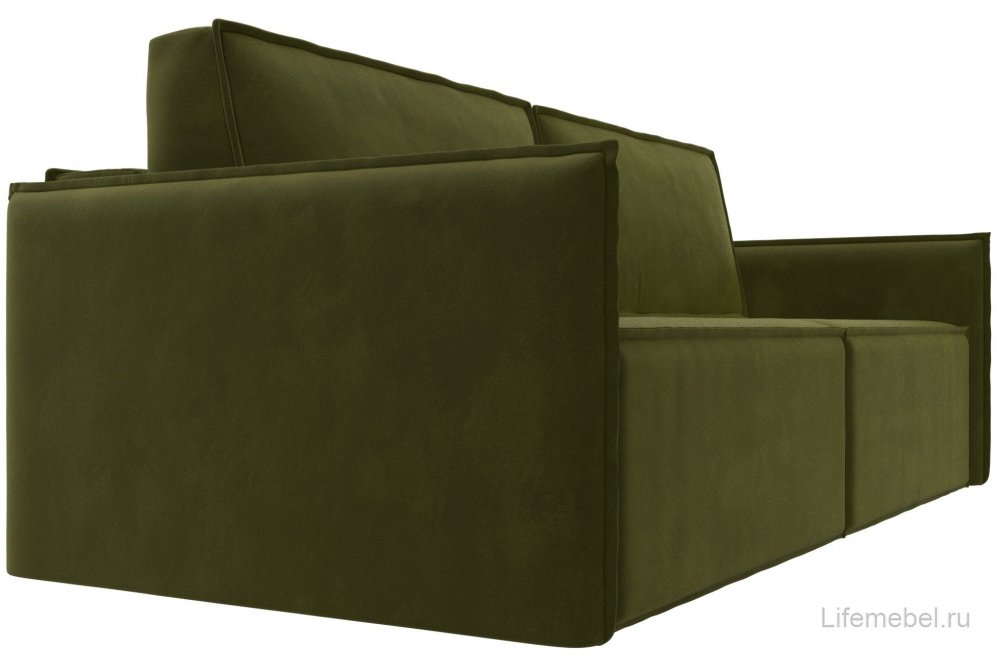 Диван Либерти зеленый микровельвет
