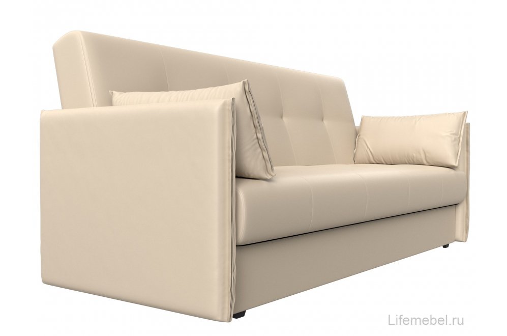 Диван Лига-018 экокожа бежевый