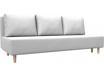 Диван Лига-033 белая экокожа