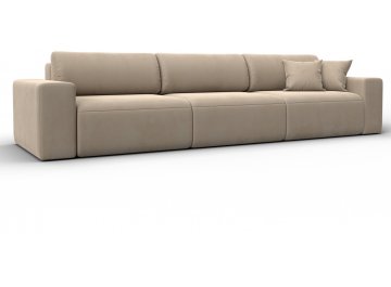 Диван Лига-036 НПБ Классик бежевый велюр