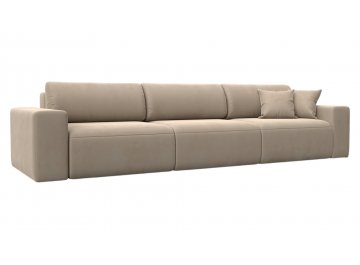 Диван Форум-036 НПБ Классик Лонг бежевый велюр