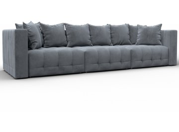 Диван Лига-052 НПБ tower 10 серый