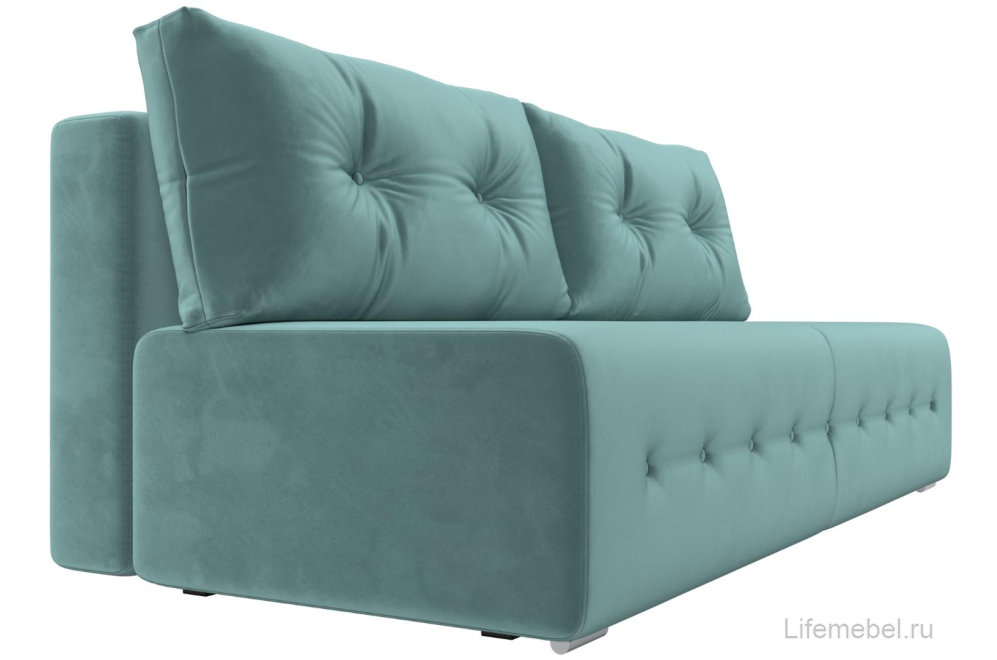 Диван Лондон велюр бирюза