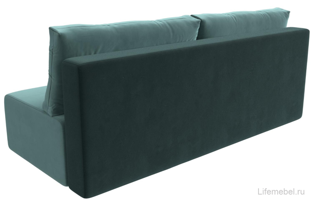 Диван Лондон велюр бирюза