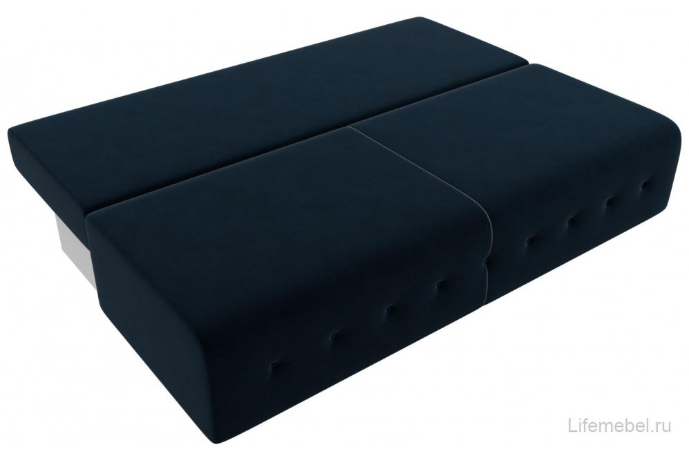 Диван Лондон велюр синий