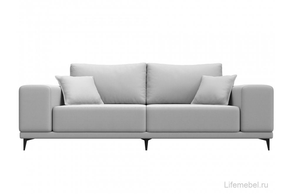 Диван Льюес экокожа белая