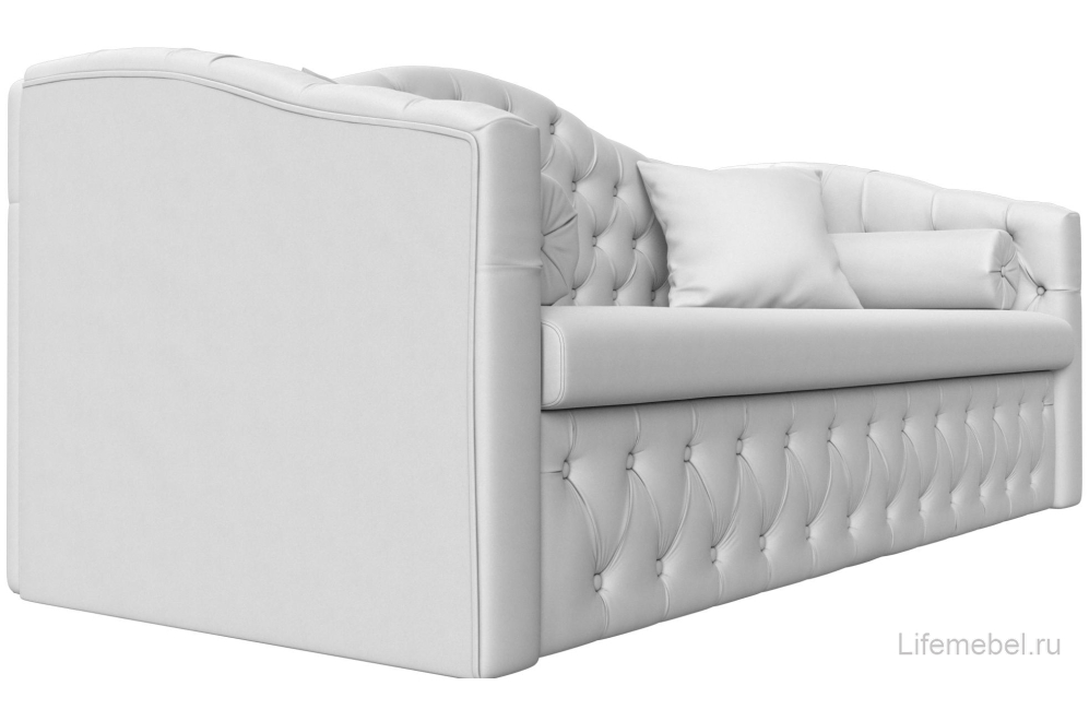 Диван Соната-Софт белая экокожа