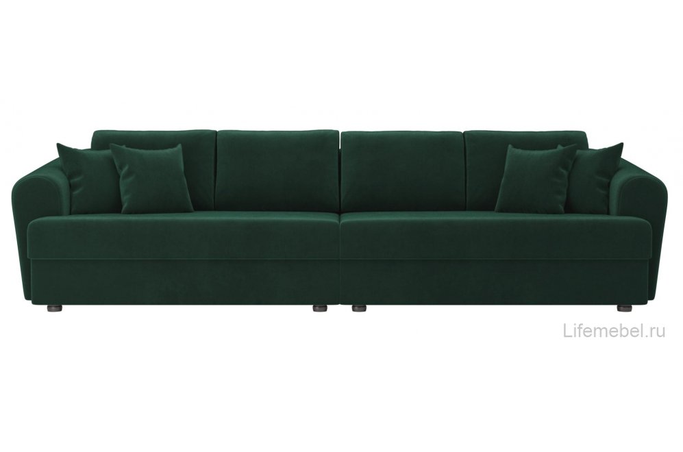 Диван Милтон велюр зеленый