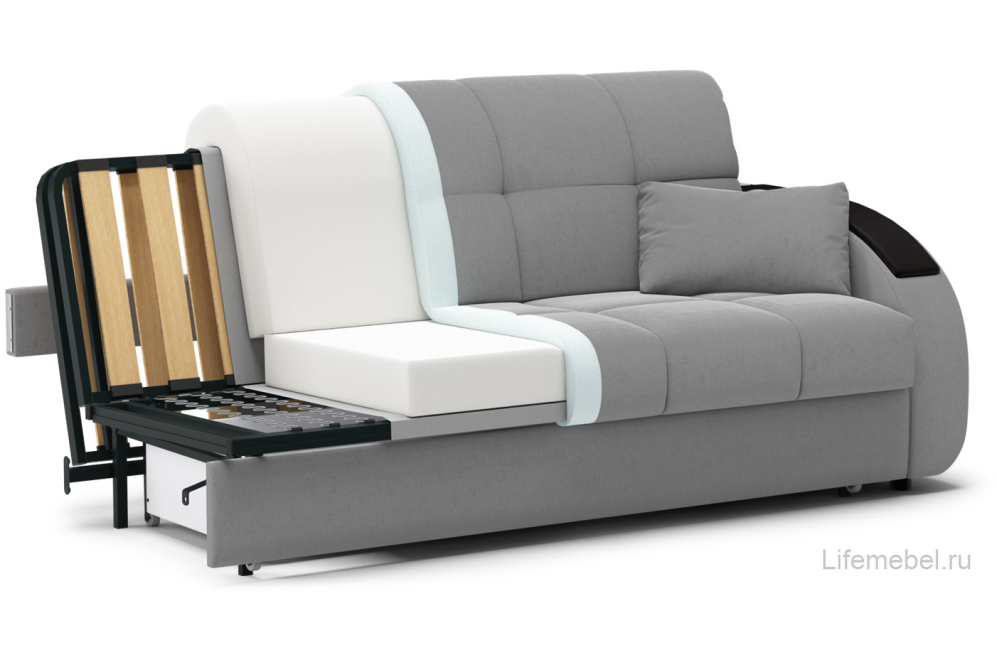 Диван Moon Family 109 218 см с ППУ Н30XL v1+(2)65 н 004790 зеленый