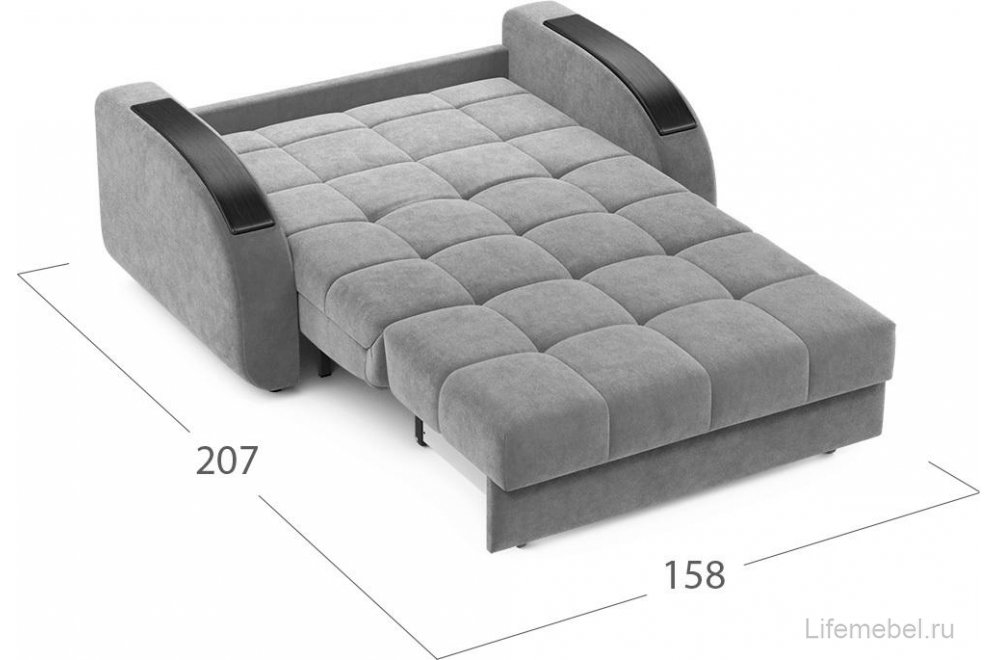 Диван Moon Family 109 / Н20 Lux v1+(2)65 н 004767 велюр бежевый 74-70
