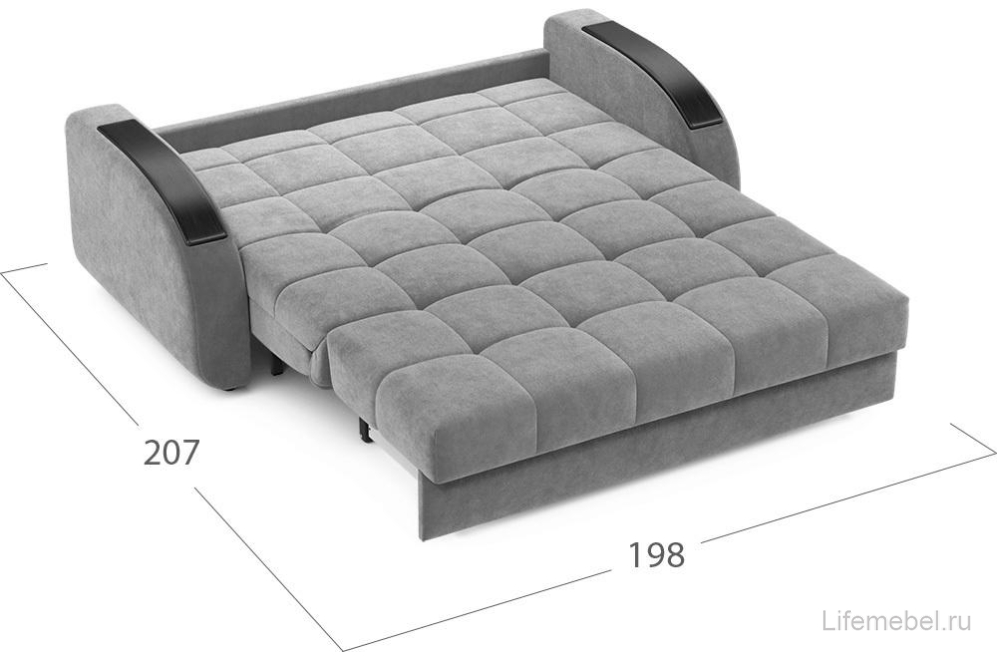 Диван Moon Family 109 / Н30С Lux v1+(2)65 н 004785 велюр зеленый 74-64