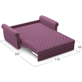 Диван Диван Moon Family 123 179 см с независимым пружинным блоком