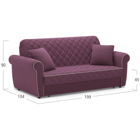 Диван Moon Family 123 199 см с независимым пружинным блоком