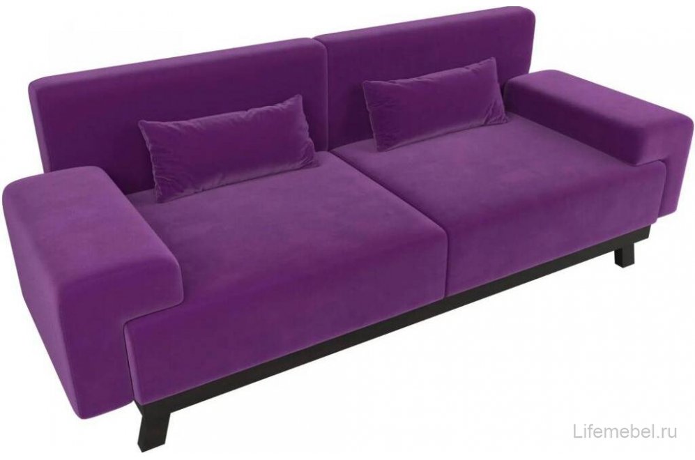 Диван Мюнхен фиолетовый микровельвет