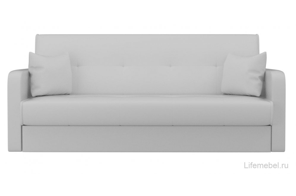 Диван Альта-Софт эко кожа белый