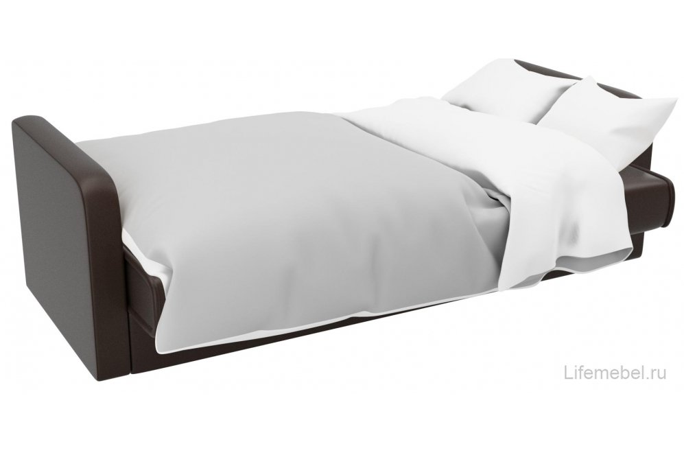 Диван Альта-Софт эко кожа коричневый