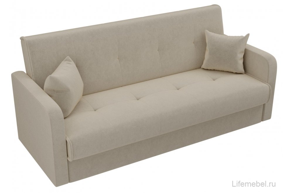 Диван Альта-Софт микровельвет бежевый