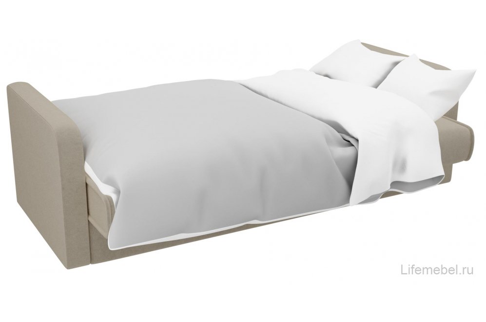 Диван Альта-Софт микровельвет бежевый