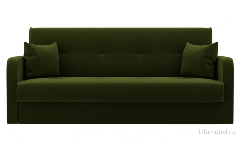 Диван Альта-Софт микровельвет зеленый