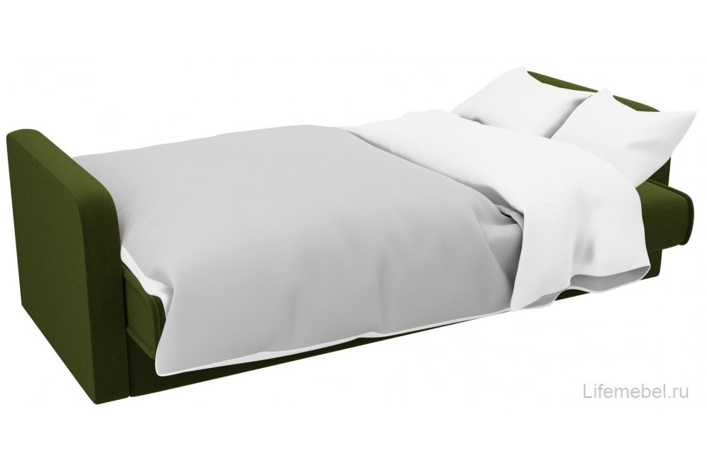 Диван Альта-Софт микровельвет зеленый