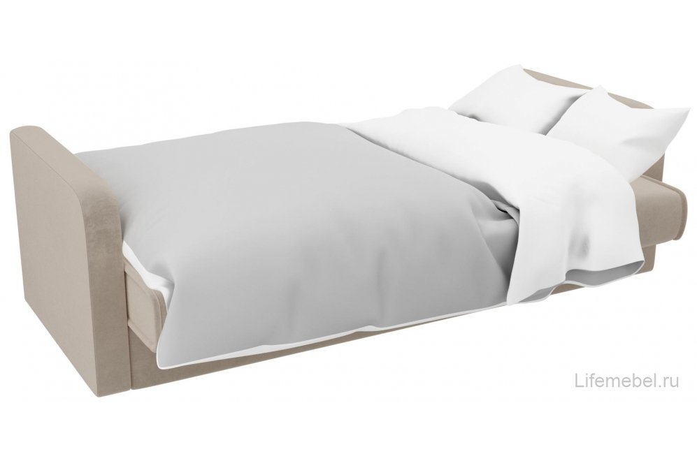 Диван Альта-Софт велюр бежевый