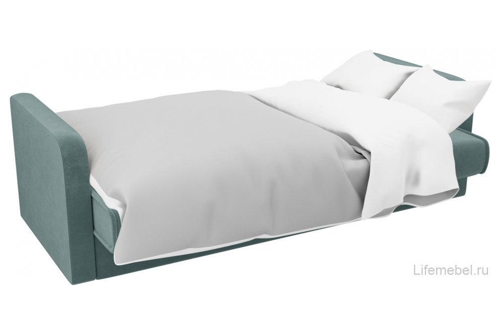 Диван Альта-Софт велюр бирюза