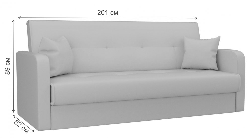 Диван Альта-Софт велюр черный