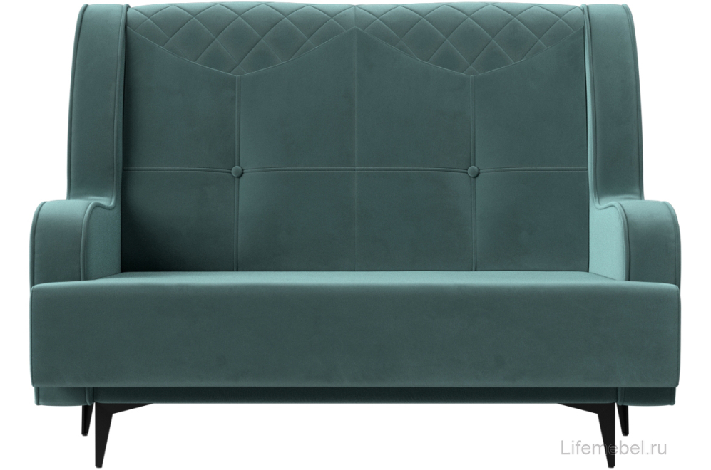 Диван Прайм-Нова бирюзовый велюр