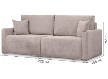 Диван Оксфорд 200х160