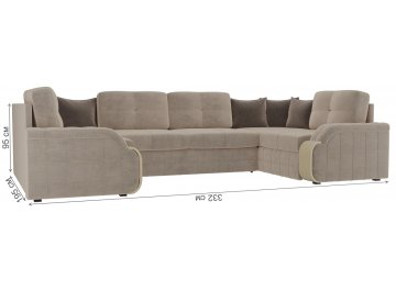 Диван П-образный Николь П