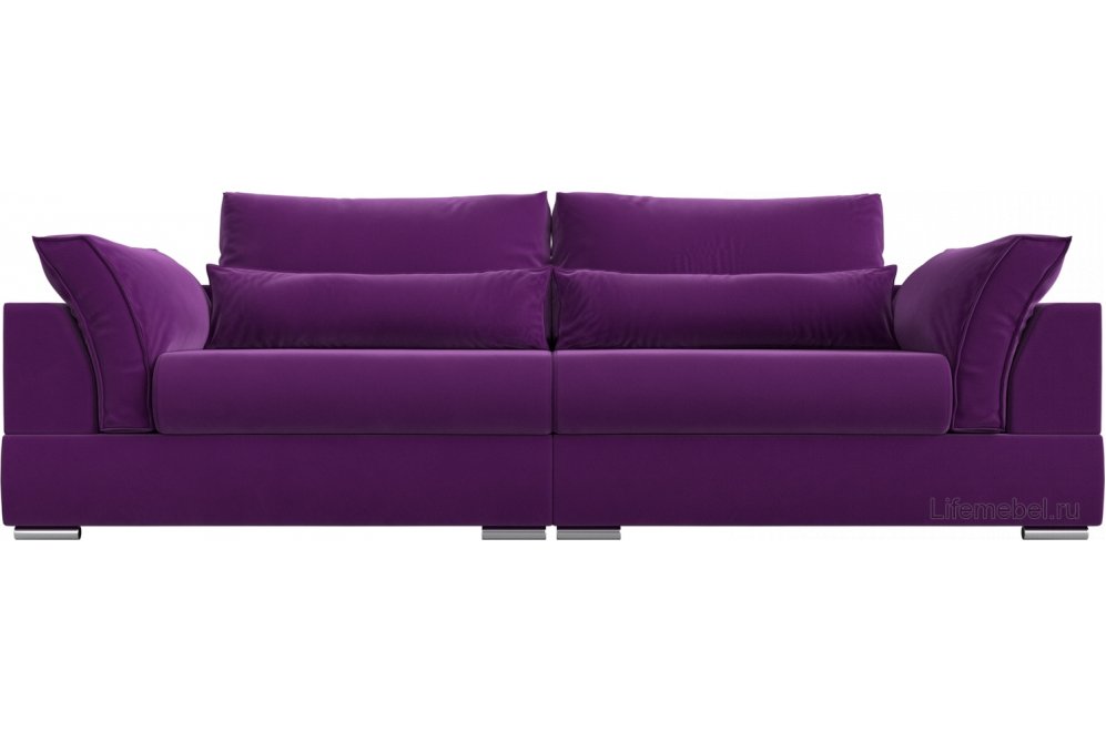 Диван Пекин фиолетовый микровельвет