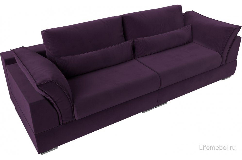 Диван Пекин фиолетовый велюр