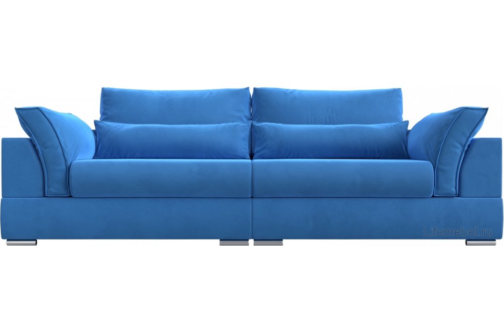 Диван Пекин голубой велюр