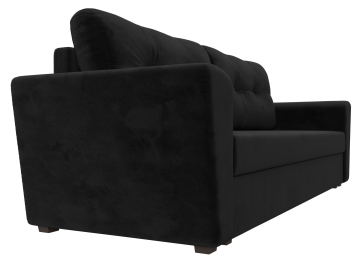 Диван-кровать Амстердам Лайт черный велюр