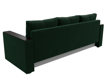 Диван-кровать Атланта без стола зеленый велюр